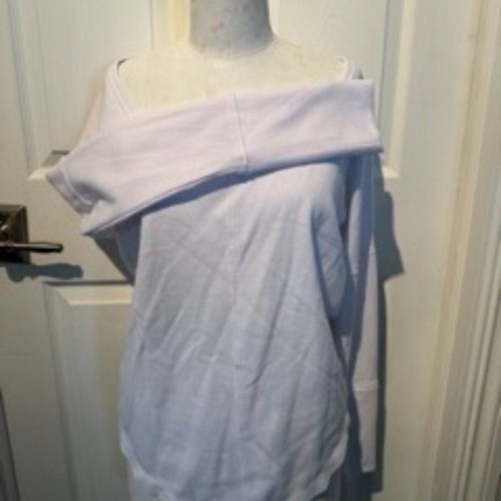 Lucky Brand Waffle Knit Long Sleeve Top